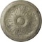 Ekena Millwork Vienna Ceiling Medallion (Fits Canopies up to 3 1/4"), 16 7/8"OD x 5/8"P, Castle Stone Crackle CM17VICSC - alternate 1